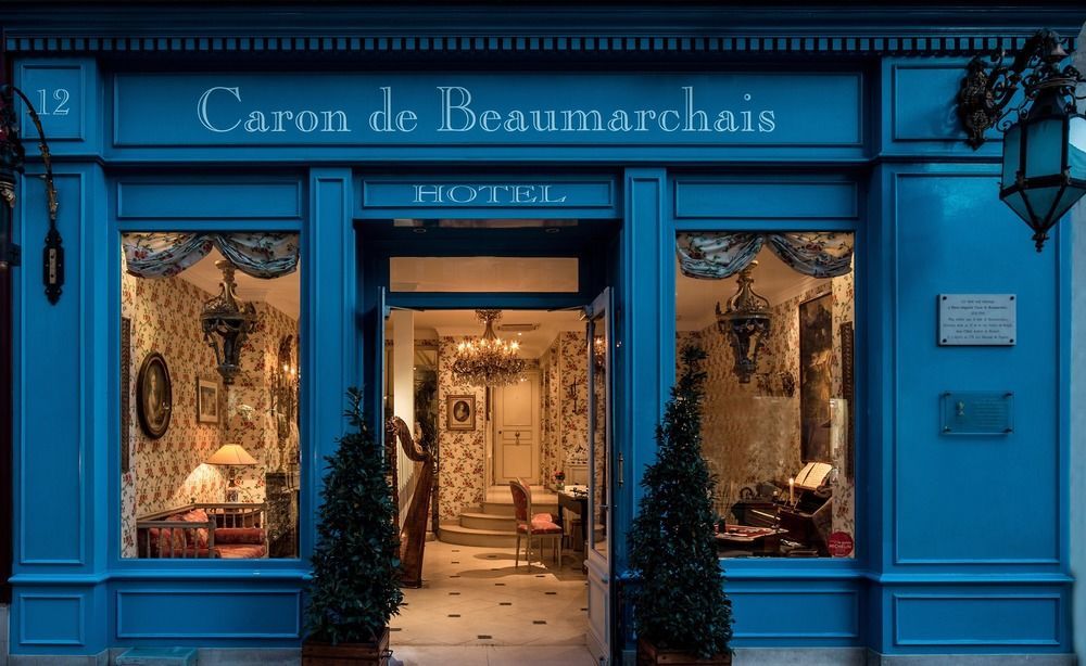 Hotel Caron De Beaumarchais باريس المظهر الخارجي الصورة